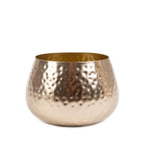 Homla Dritto Pots Golden 14X14X9 cm